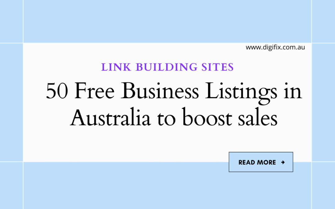 50 Free Business Listings Australia to boost sales