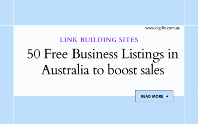 50 Free Business Listings Australia