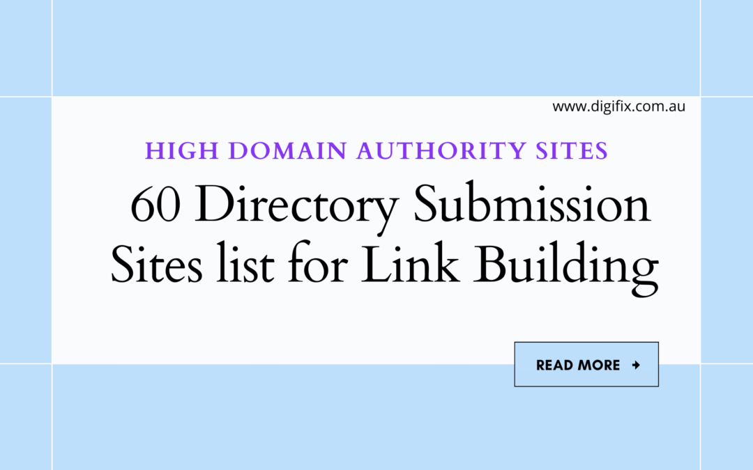 Best Directory Submission Sites