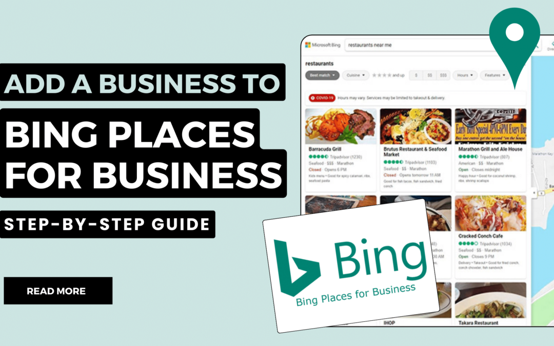 Bing Places for Business : How to add your business to Bing