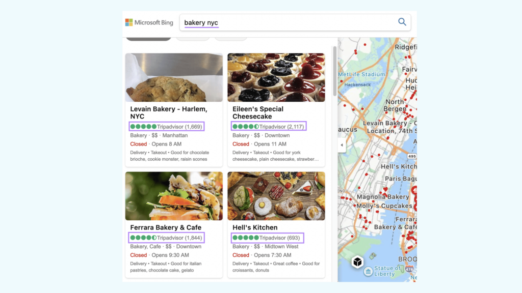 Bing places for businesses