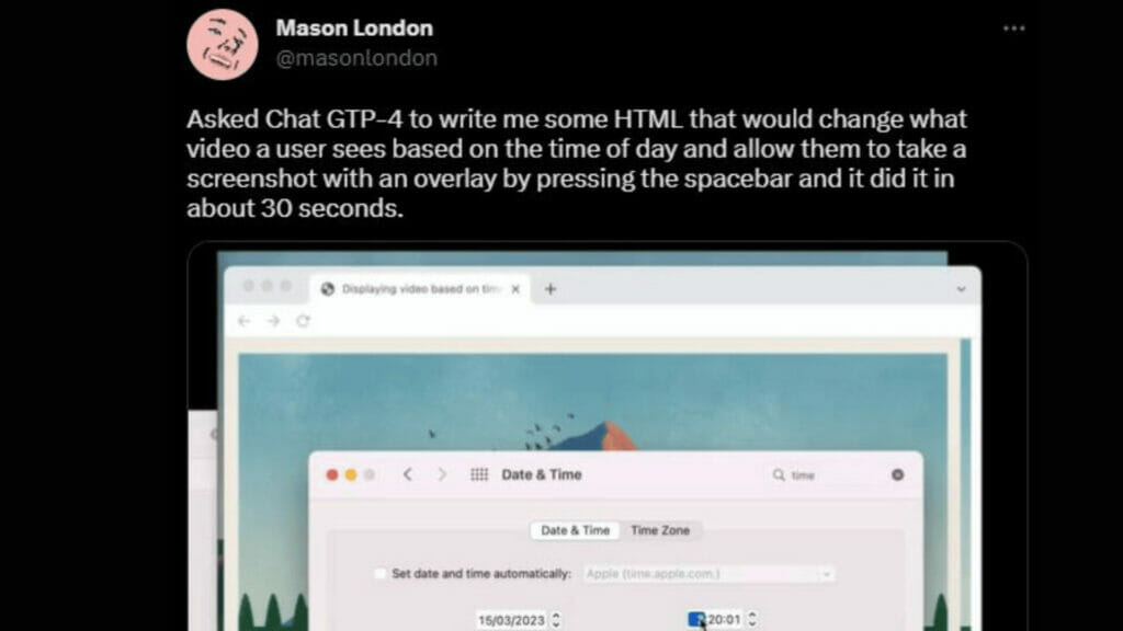 Chat GPT 4 for developers