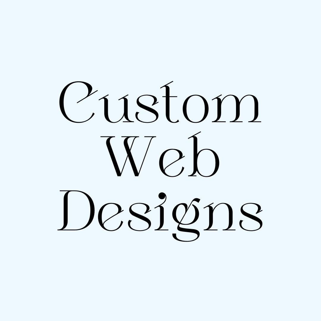 Custom web designs