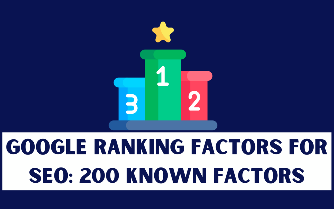 Google Ranking factors