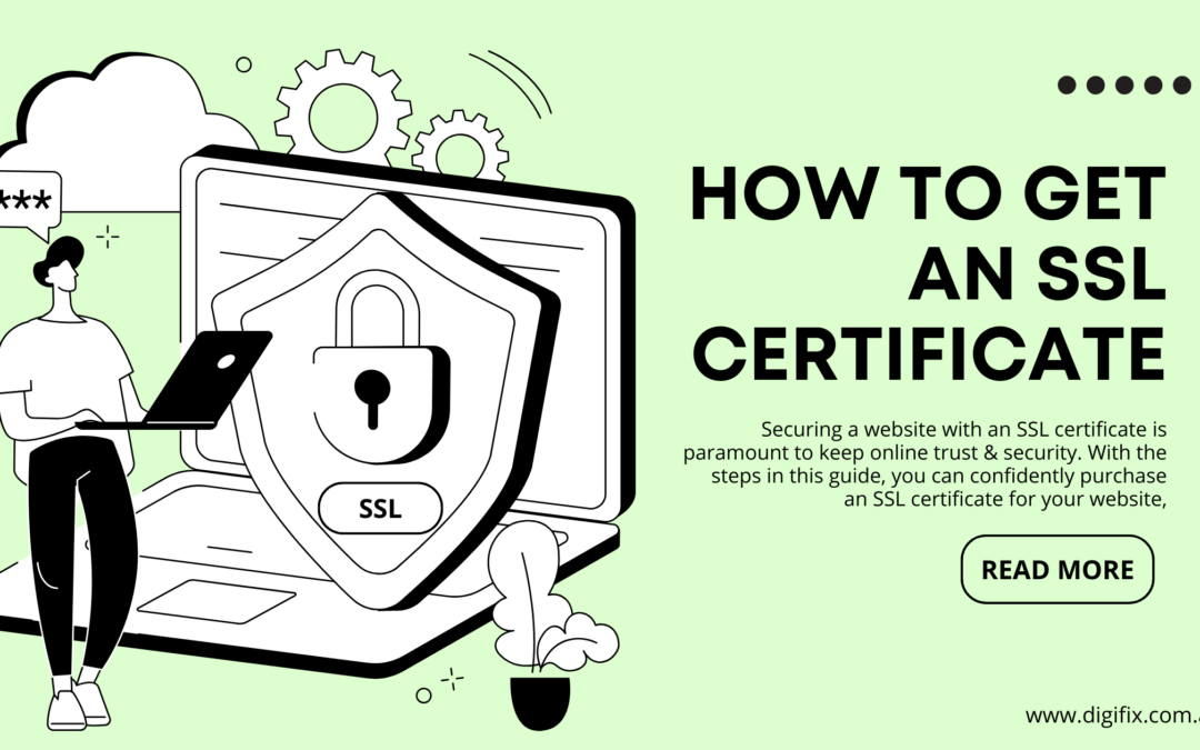 How to get an SSL certificate