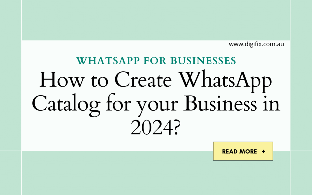 How to Create WhatsApp Catalog for your Business in 2024