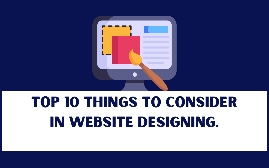 10 Important Things In Website Designing.
