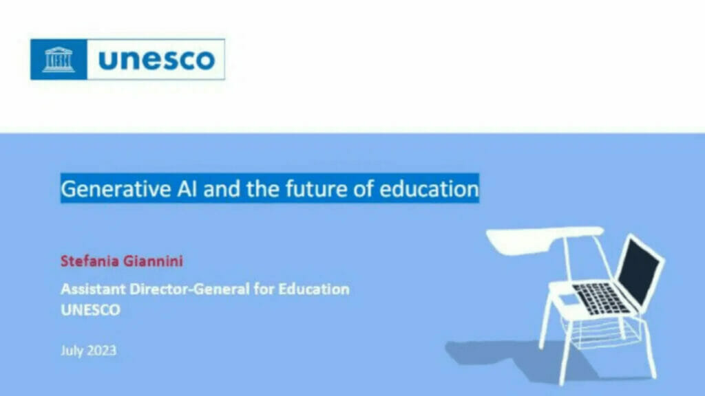 application of AI in education