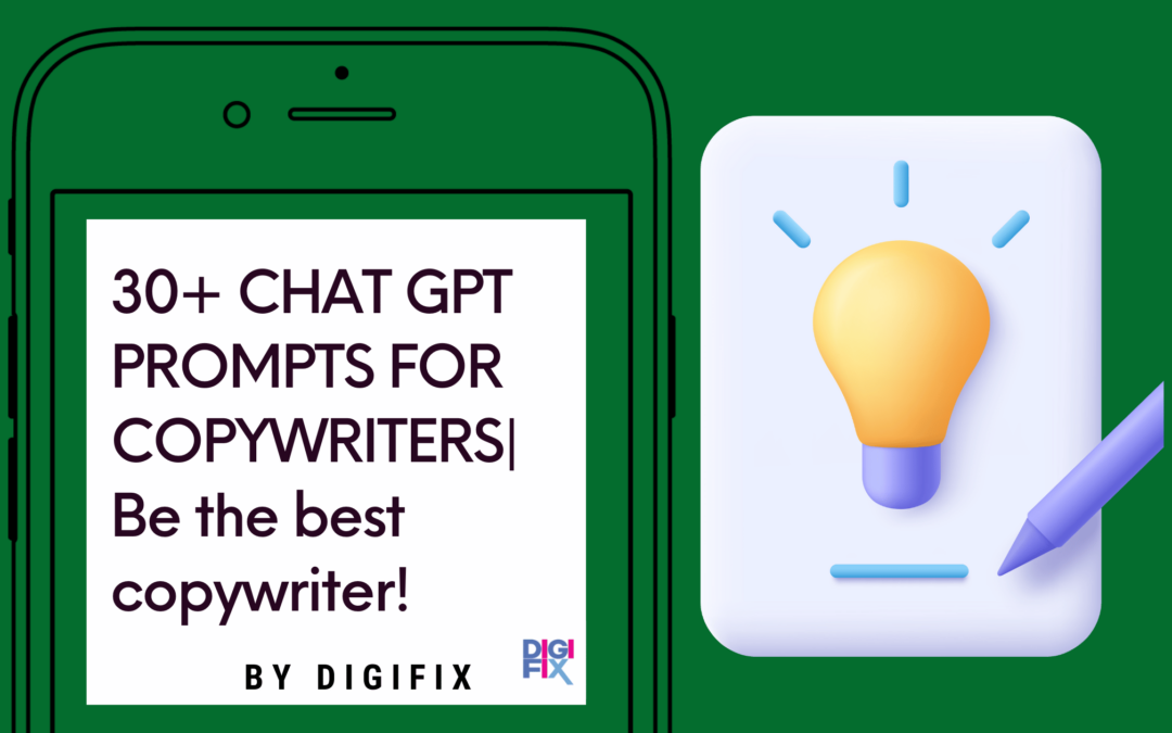 chat GPT copywriting prompts
