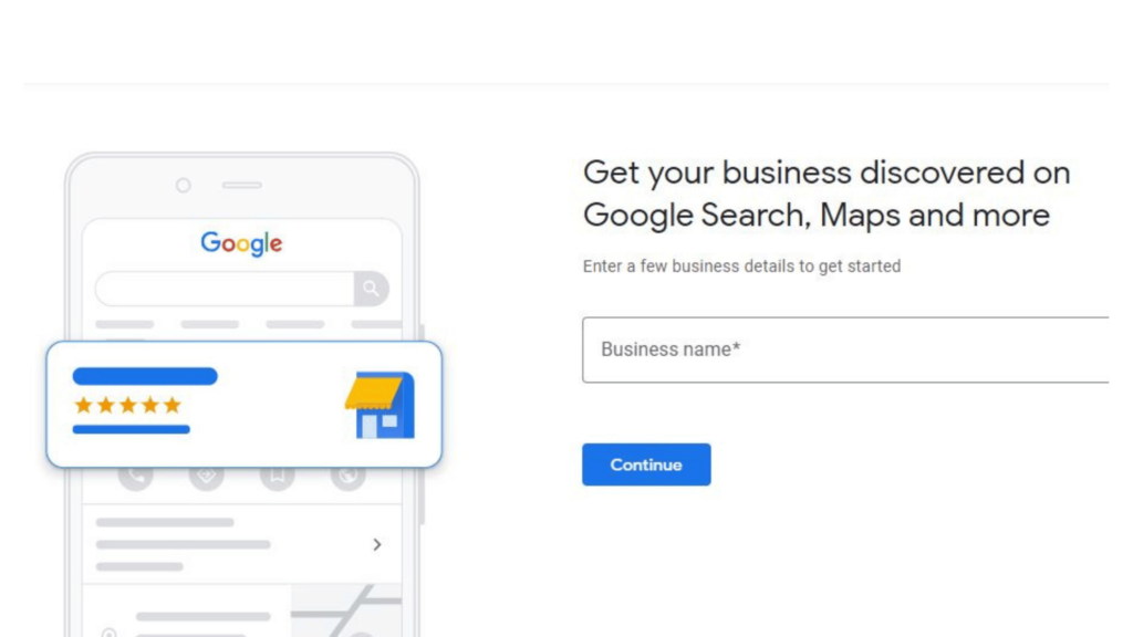 How to create a Google Business account