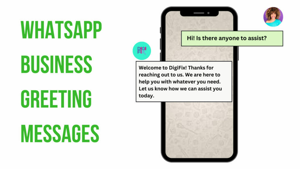 whatsapp business account greeting messages