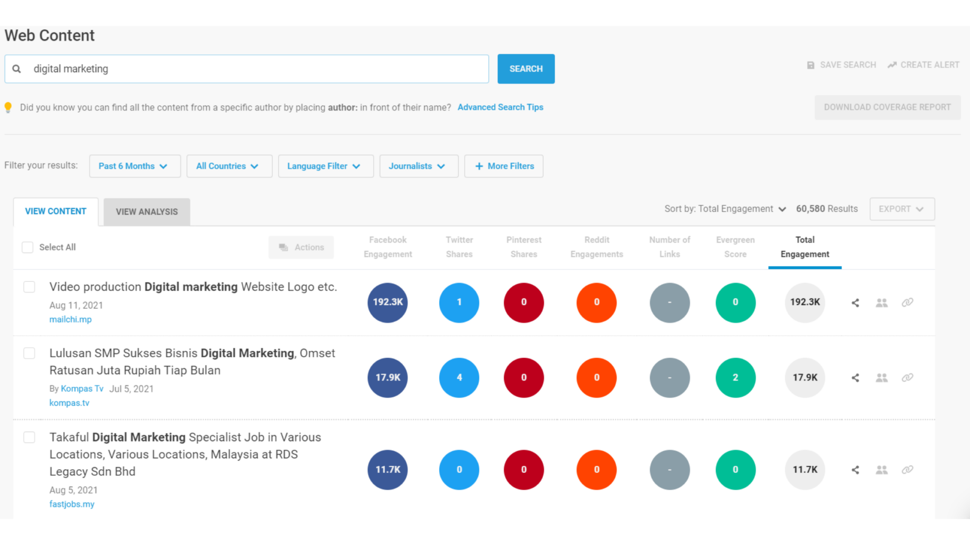buzzsumo How to generate content ideas with Buzzsumo