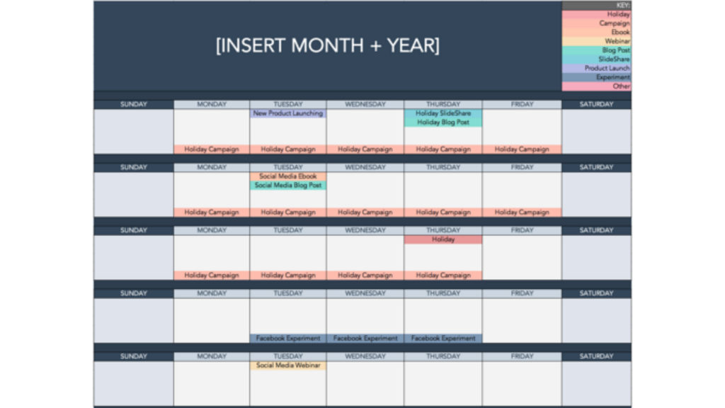 Social media calendars & tools HubSpot Social media calendars & tools HubSpot