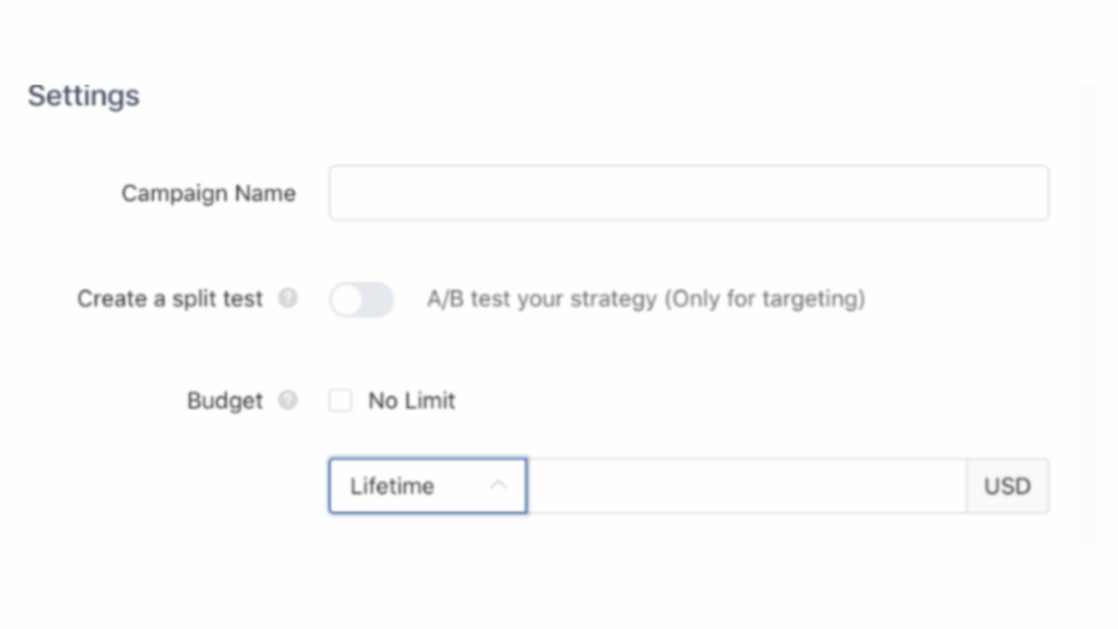 Add a name and budget for your campaign, Guide to TikTok ads Add a name and budget for your campaign, Guide to TikTok ads