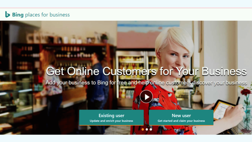 Bing places for businesses website Bing places for businesses website
