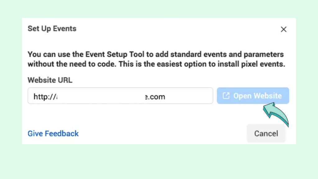 Enter website url, How to setup Facebook pixel Enter website url, How to setup Facebook pixel