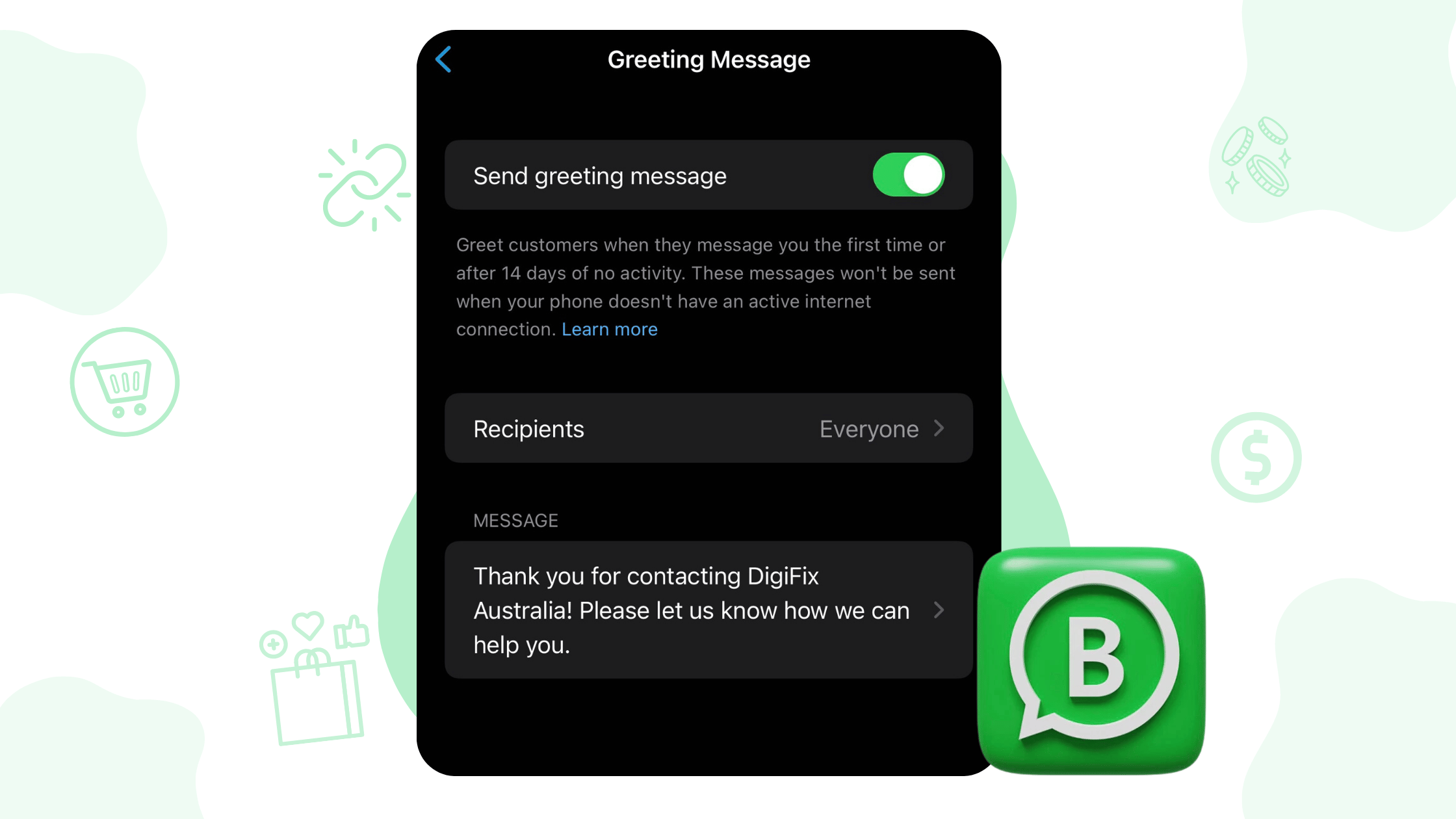 Greeting messages on WhatsApp Greeting messages on WhatsApp
