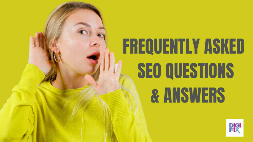 SEO questions & answers SEO questions & answers
