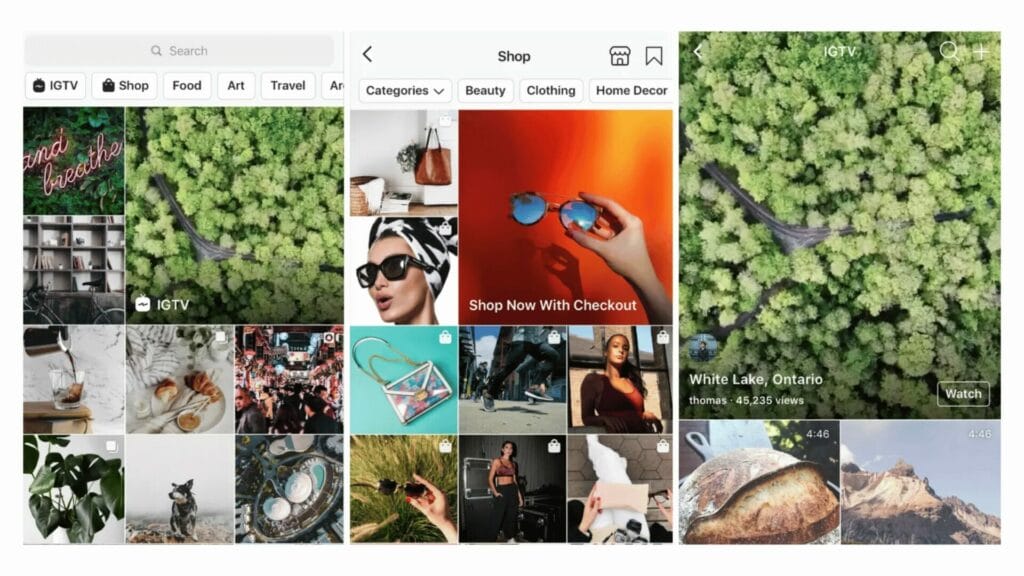 Instagram’s Explore Page Instagram’s Explore Page