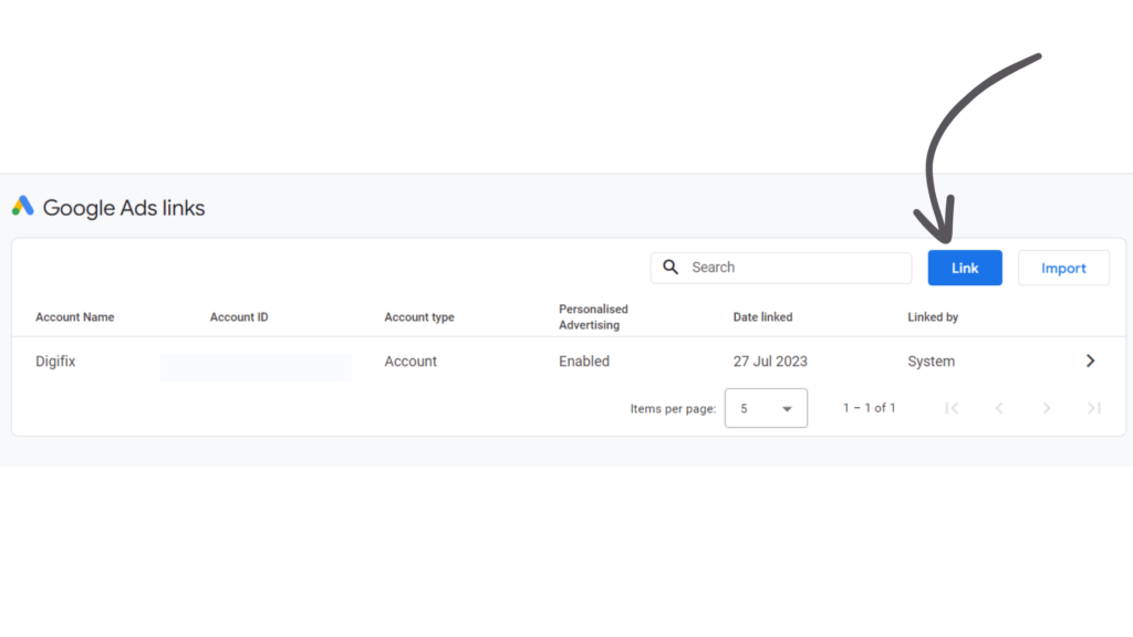 Link google ads to Google analytics (1) Link google ads to Google analytics (1)