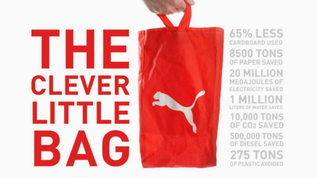 Puma eco-friendly packaging ethical marketing practices