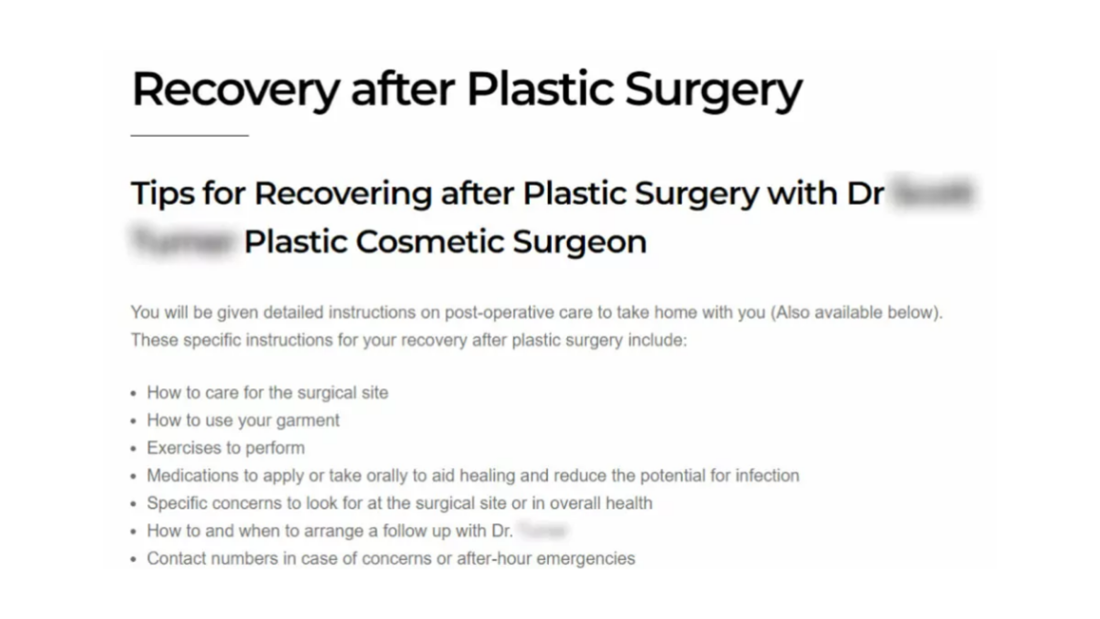 SEO for Plastic Surgeons _ Content Creation for SEO for Plastic Surgeons