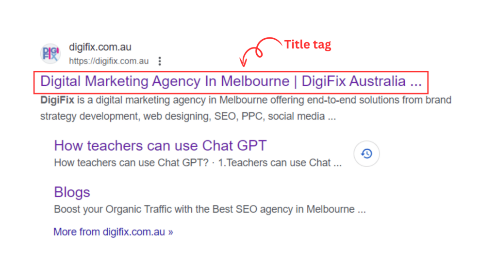 What is a title tag What is a title tag