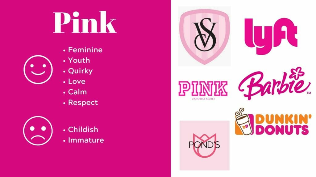 colors in marketing (5) pink color psychology