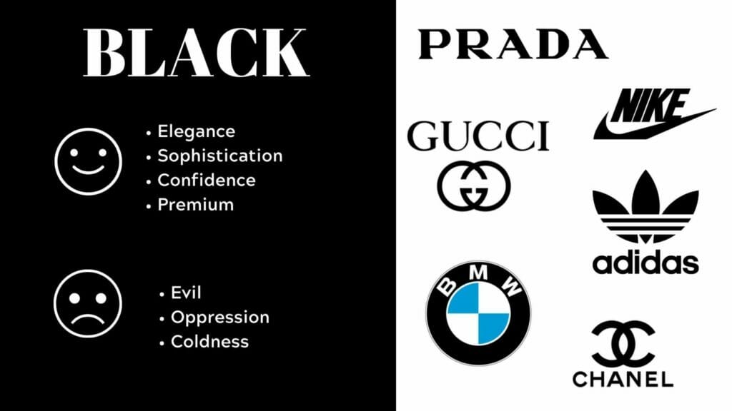 colors in marketing (6) black color psychology