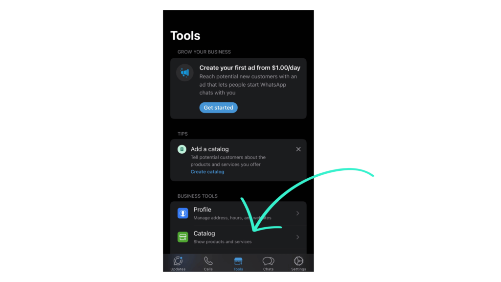 how to Create a WhatsApp catalog on the iPhone how to Create a WhatsApp catalog on the iPhone