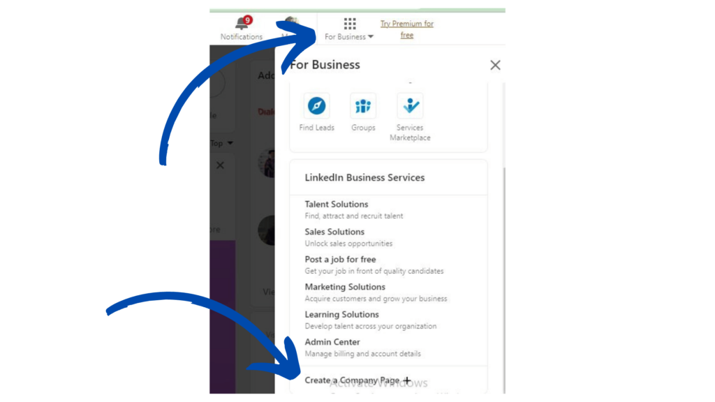 how to create LinkedIn page how to create LinkedIn page