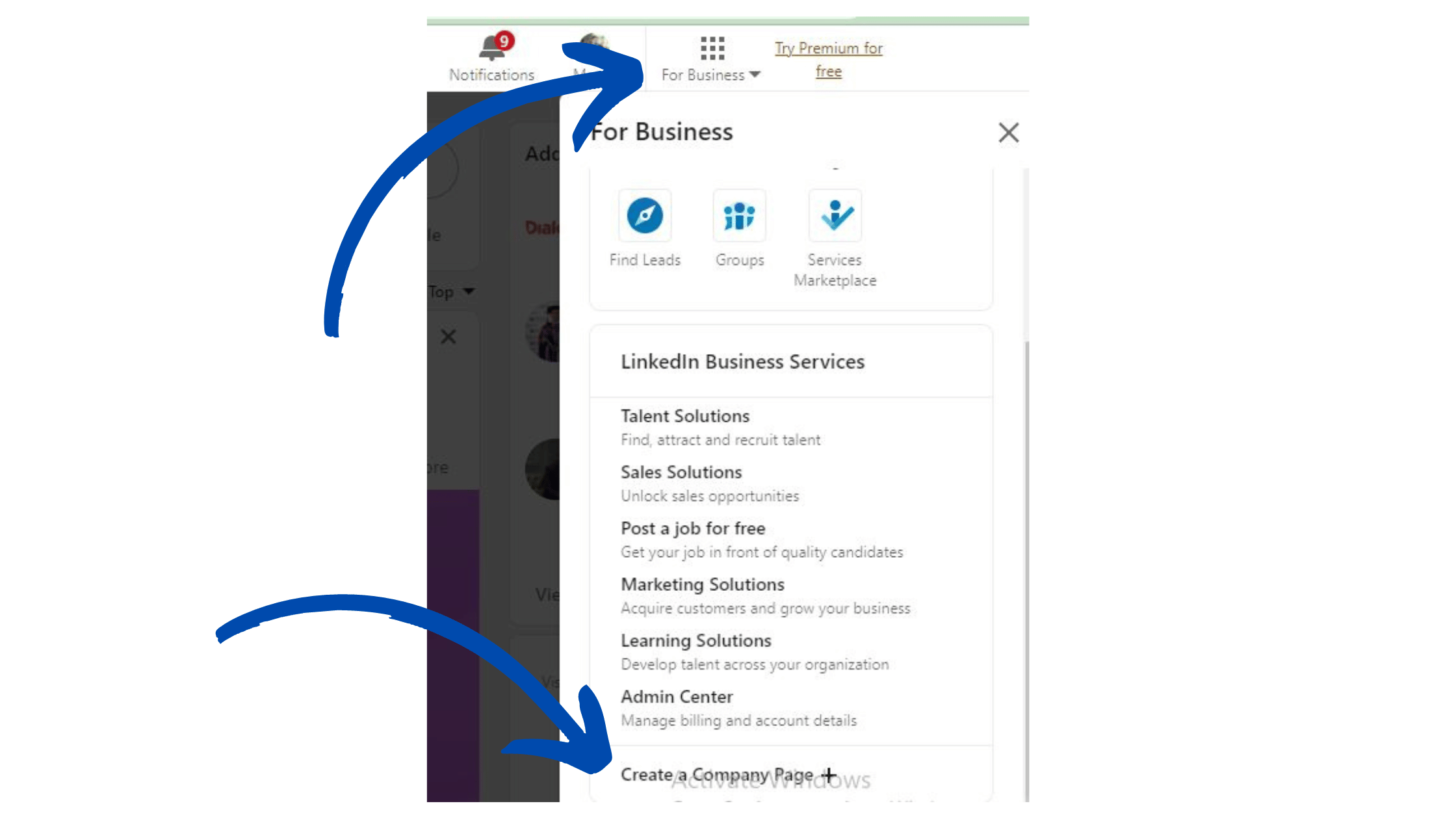 how to create LinkedIn page how to create LinkedIn page