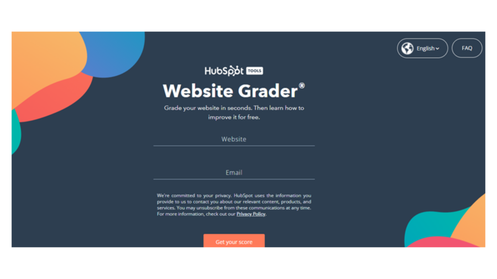 hubspot website grader