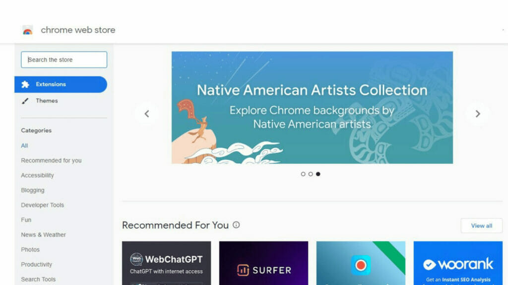 Chrome Web Store Chrome Web Store