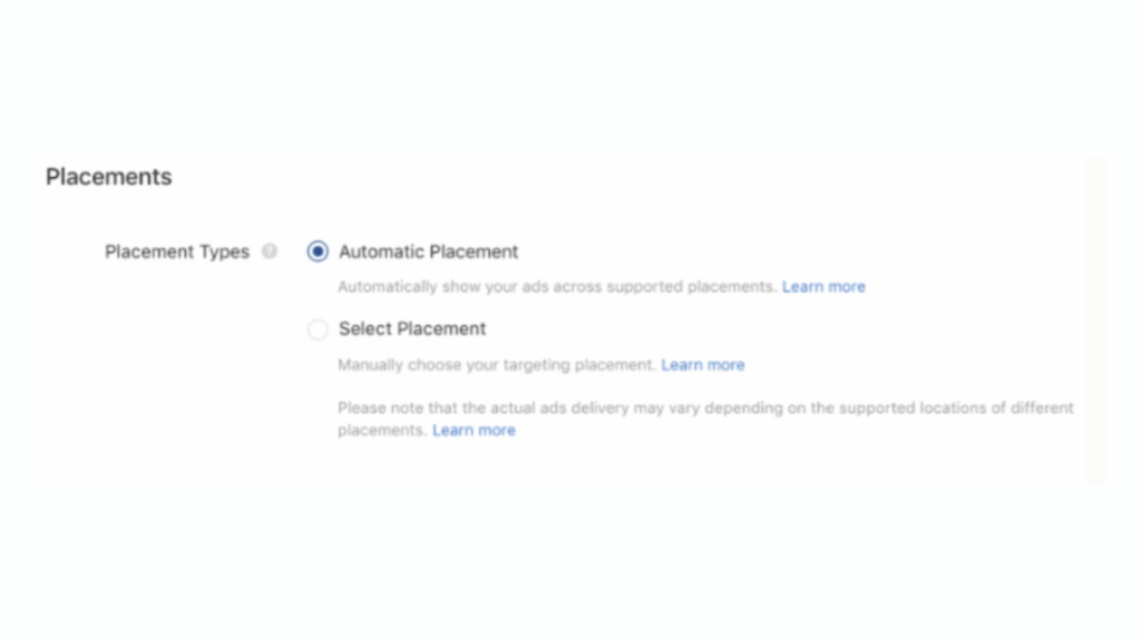 select ad placement, Guide to TikTok ads select ad placement, Guide to TikTok ads