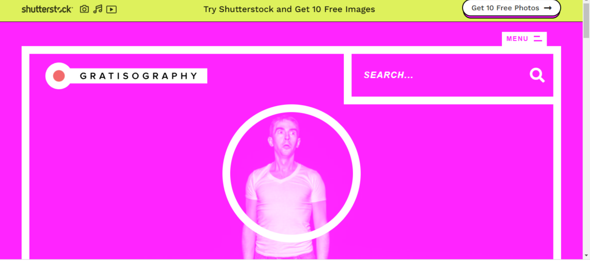 shutterstock gratisography