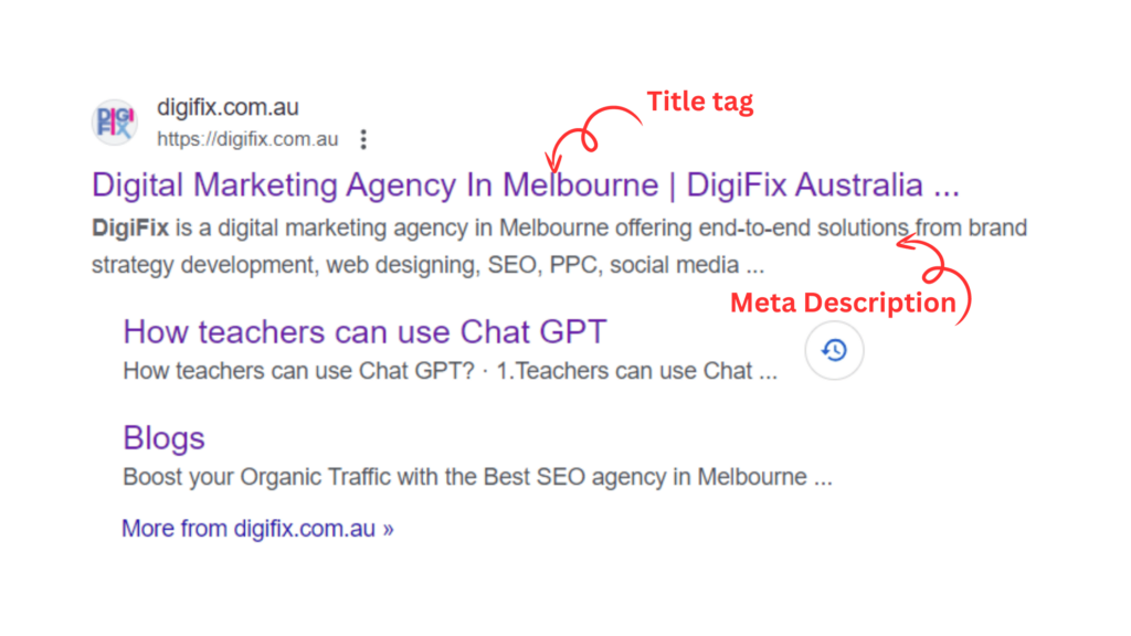 title tag vs meta description title tag vs meta description