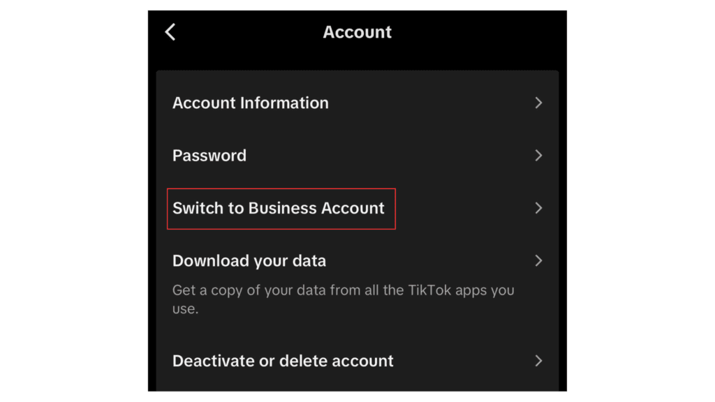 How to Create a TikTok Business Account