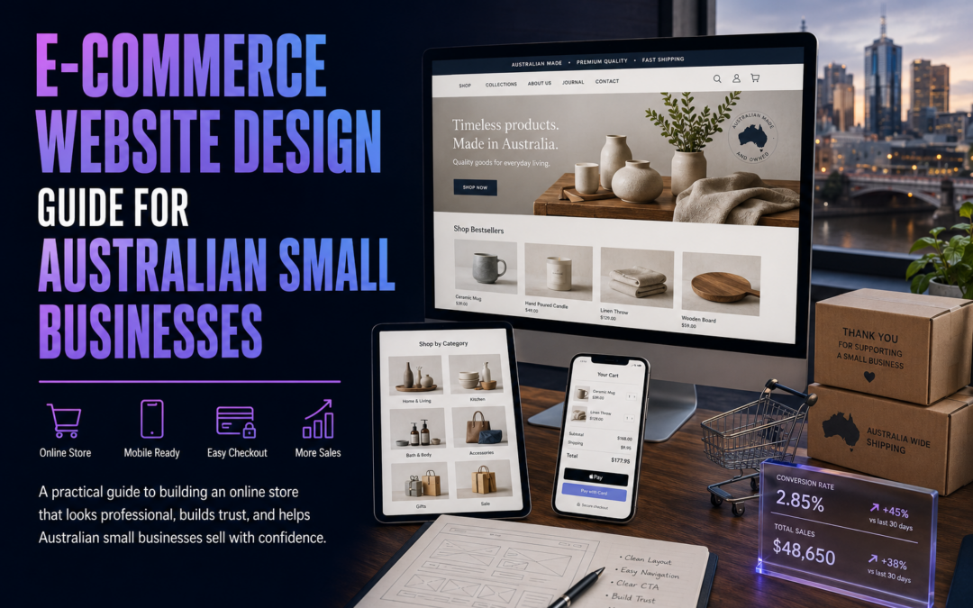 E-commerce website design guide for Australian small businesses