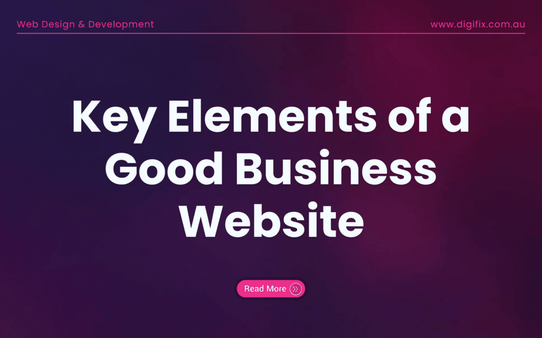 Key Elements Of A Good Website