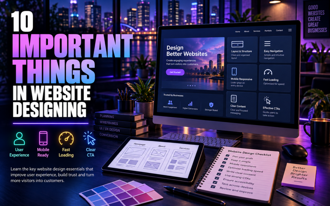 10 Important Things in Website Designing