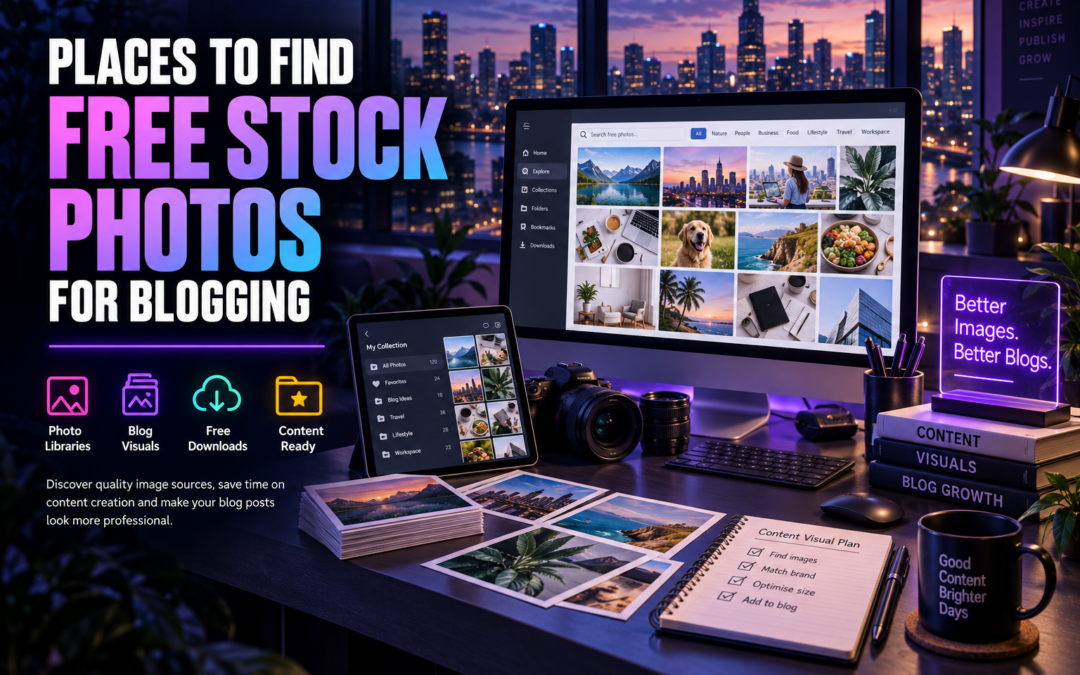 10  Places To Find Free Stock Photos For Blogging
