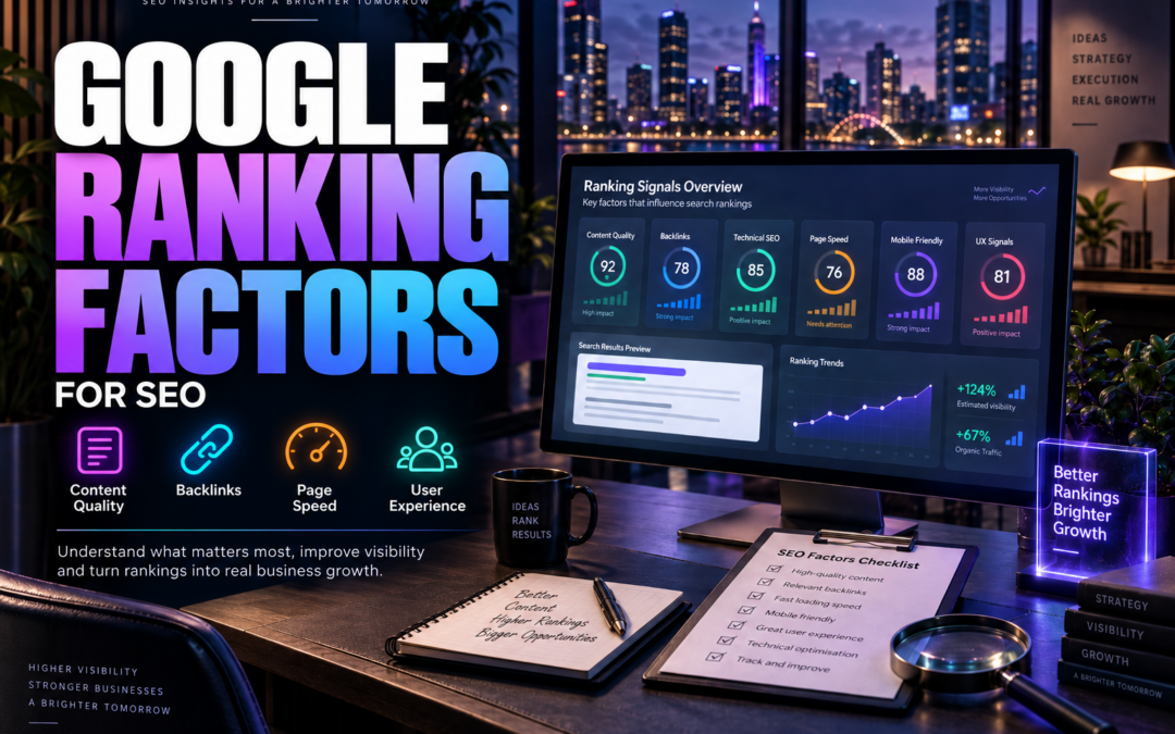 Google Ranking Factors for SEO : 200 known factors