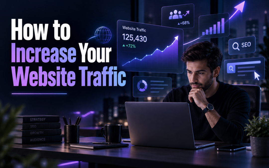 How to increase your website traffic :8 Proven ways