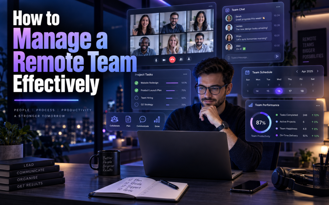 How to Manage a Remote Team Effectively: 7 Best Practices