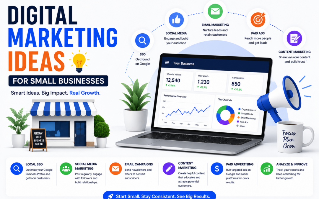 10 Digital Marketing Ideas For Small Businesses