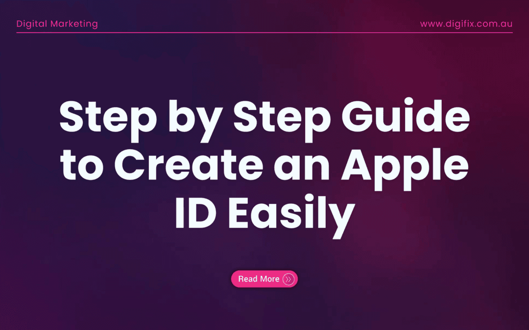 How To Create An Apple Id