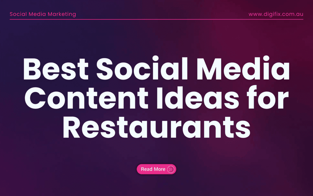 Social Media Blog 5 Social Media Content Ideas For Restaurants