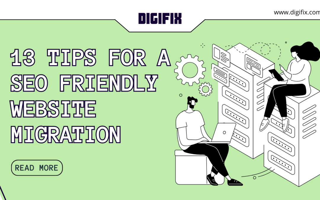 SEO Checklist for Website Migration with 13 steps.