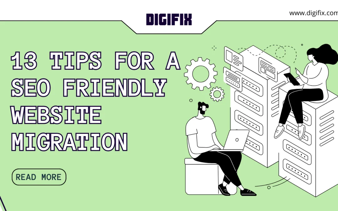 SEO Checklist for Website Migration with 13 steps.